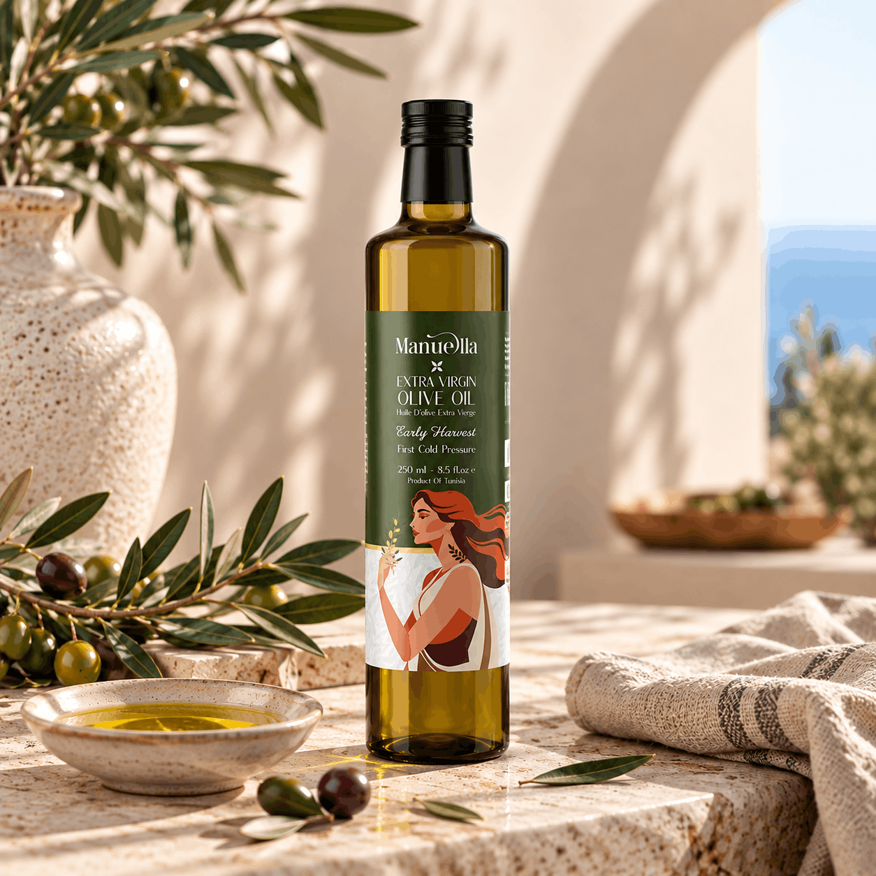 Huile d’Olive Vierge Extra Early Harvest – 500 ml - Image 2